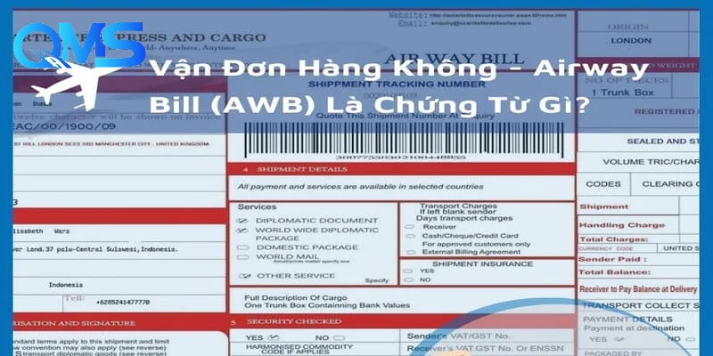 Nội dung trên Air Way Bill có những gì?
